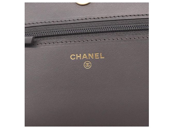 Chanel Boy Wallet on Chain Quilted Caviar Mini - vista 6