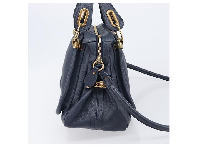 Chloé Chloe Paraty Top Handle Leather Small - vista 4