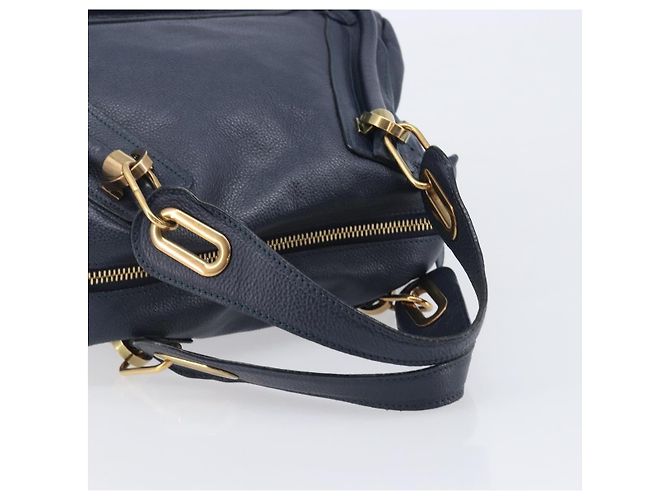 Chloé Chloe Paraty Top Handle Leather Small - vista 7