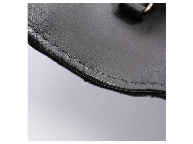 Borsa Chanel in pelle nera - vista 9