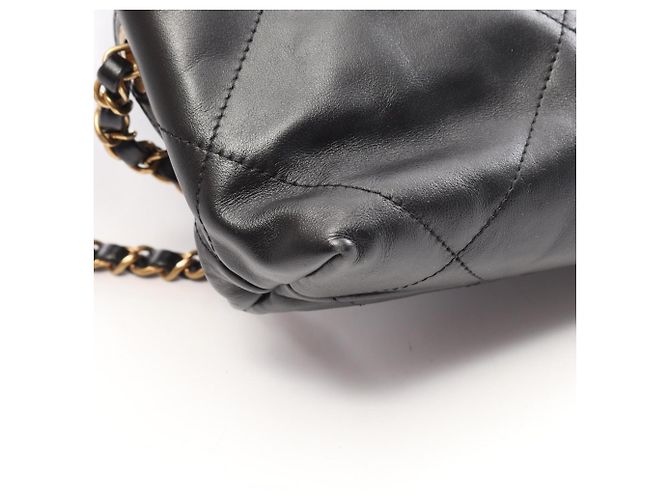 Sac à dos Chanel CHANEL 22 en cuir - vue 6