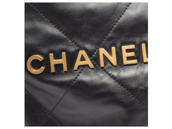 Sac à dos Chanel CHANEL 22 en cuir - vue 8