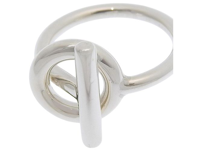 Hermès Hermes Echape Silver Bandring - Ansicht 3