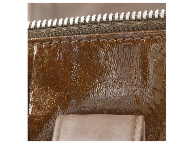 Loewe Handtasche aus braunem Leder - Ansicht 8