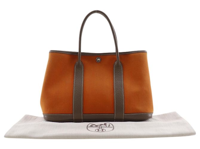 Hermès Sac à main Hermes Garden Party TPM - vue 14