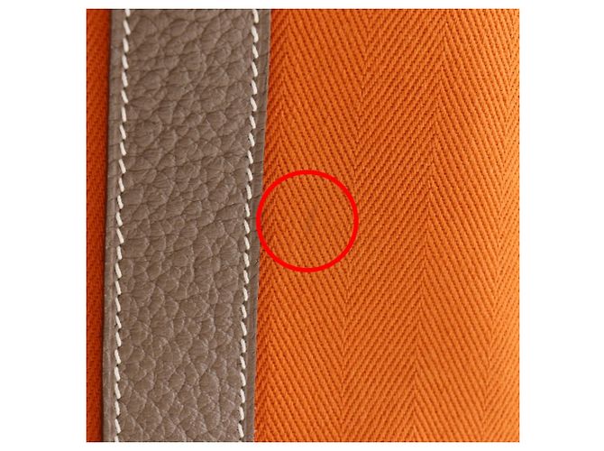 Hermès Sac à main Hermes Garden Party TPM - vue 9