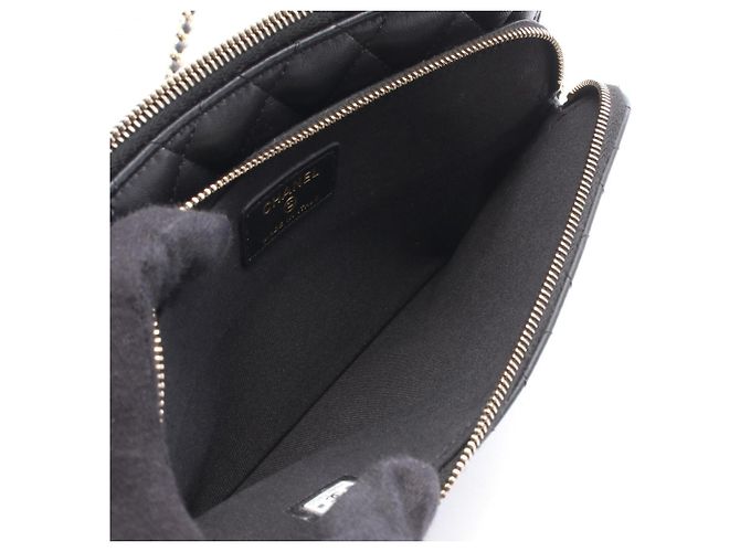 Borsa a tracolla con catena e portafoglio Chanel Matelassé - vista 3