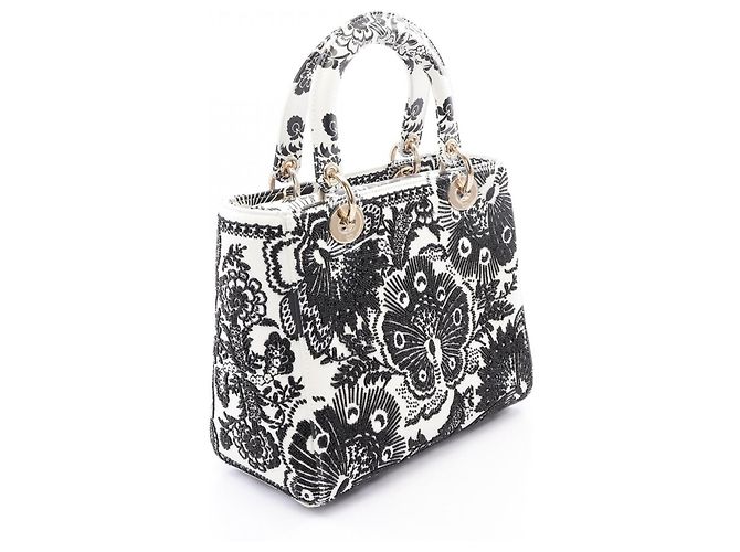 Christian Dior Dior LADY DIOR Beaded 2-Way Handtasche - Ansicht 2