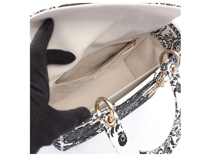 Christian Dior Dior LADY DIOR Beaded 2-Way Handtasche - Ansicht 3
