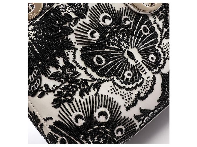 Christian Dior Dior LADY DIOR Beaded 2-Way Handtasche - Ansicht 9