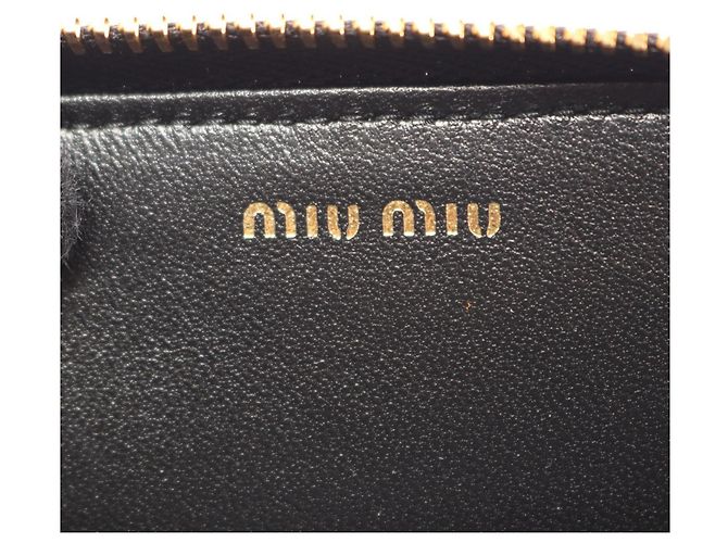Miu Miu Polka Dot Leather Card Case - view 5
