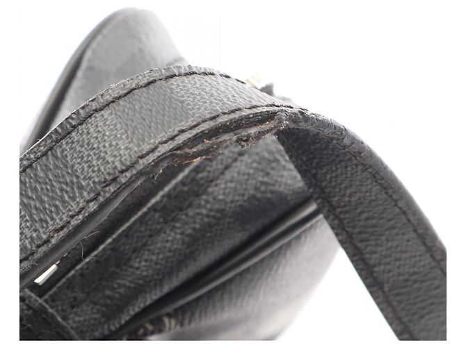 Bolso de hombro Louis Vuitton Amazon Christopher Nemeth Damier Graphite - vista 12