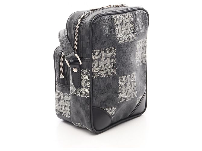 Bolso de hombro Louis Vuitton Amazon Christopher Nemeth Damier Graphite - vista 2