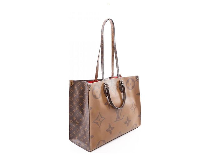 Sac cabas Louis Vuitton OnTheGo GM Monogram Giant Reverse - vue 2