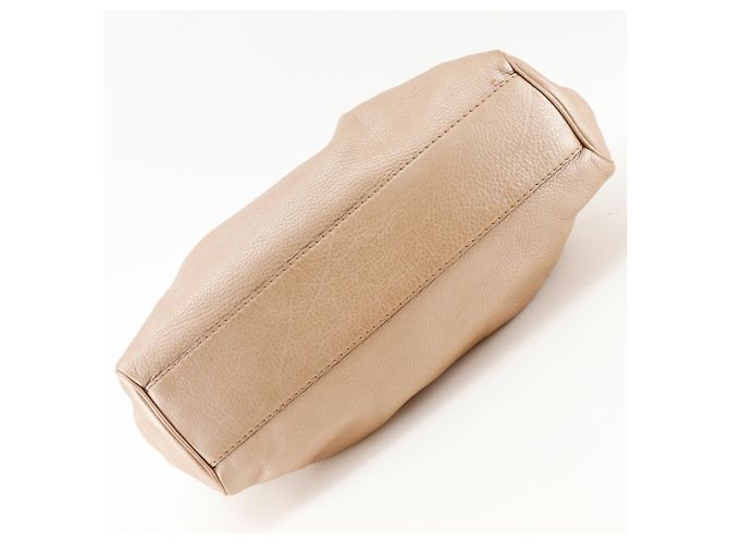 Borsa Gucci Sukey in pelle beige metallizzato - vista 5
