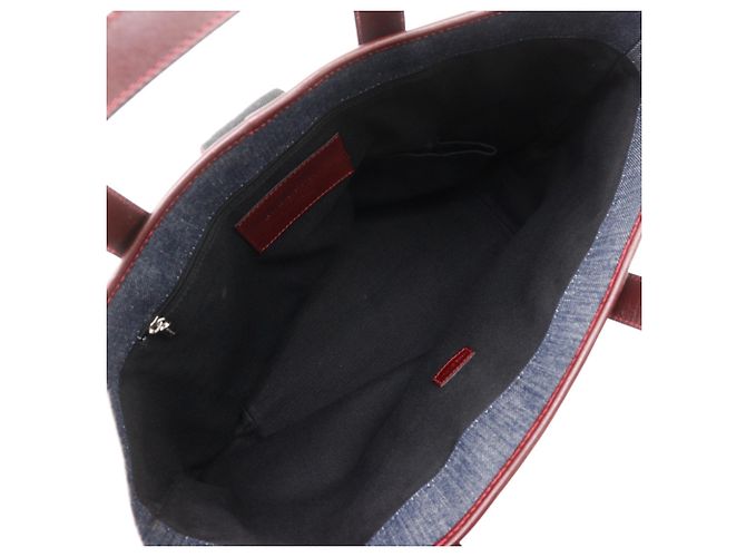 Borsa Tote Burberry in denim - vista 6