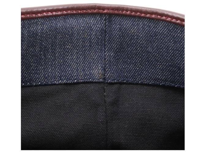 Borsa Tote Burberry in denim - vista 8
