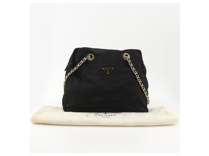 Borsa a spalla con catena Prada B2821 - vista 12