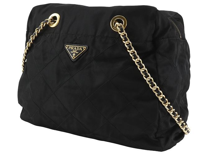 Borsa a spalla con catena Prada B2821 - vista 2