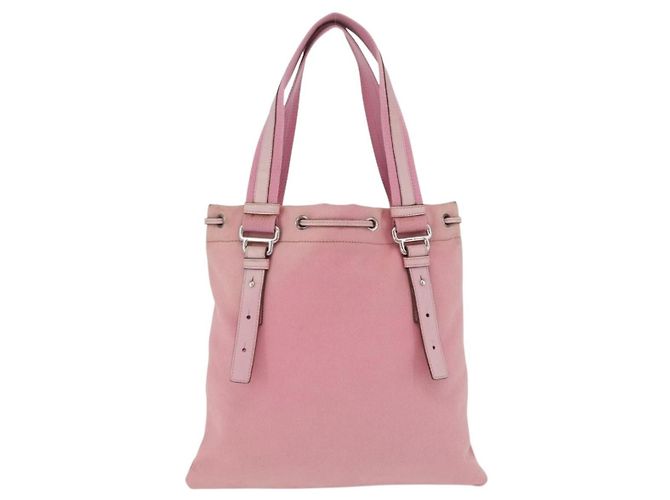 Autre Marque Saint Laurent Kahala Drawstring Canvas Medium - vista 2