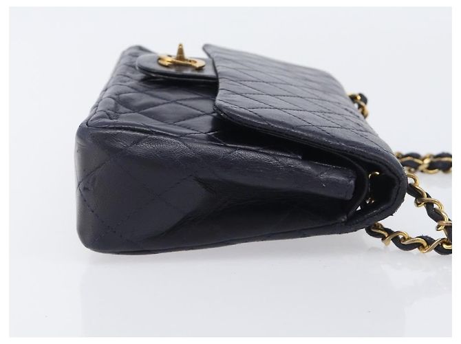 Chanel Timeless - Classic Double Flap Quilted Lambskin Small - vista 4