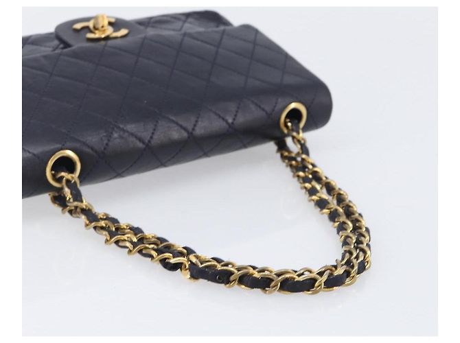 Chanel Timeless - Classic Double Flap Quilted Lambskin Small - vista 7
