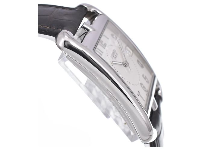 Hermès Hermes Cape Cod Quartz Stainless Steel and Leather 33 - view 4