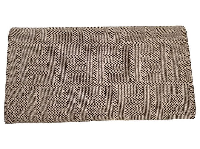 Fendi Logo Continental Leather Long - view 2