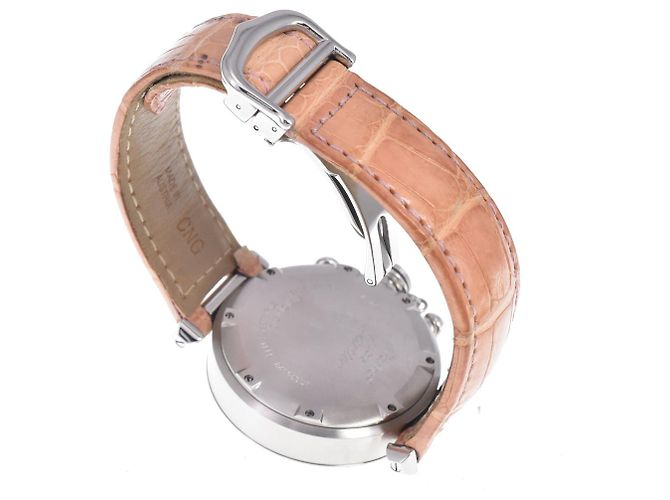 Cartier Pasha C Automatic Couro e Aço - vista 5
