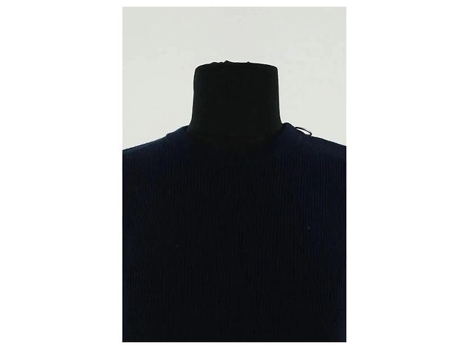 Camisola de lã azul Céline M - vista 2