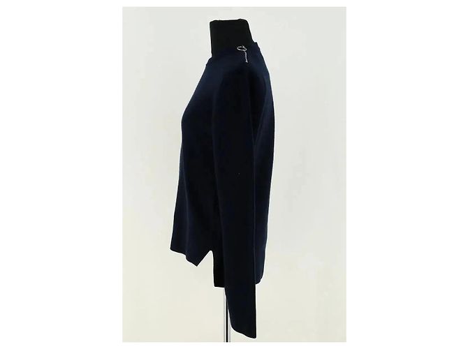 Camisola de lã azul Céline M - vista 3