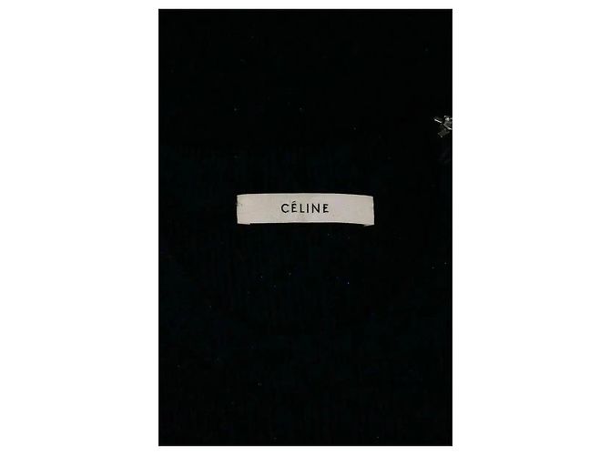 Camisola de lã azul Céline M - vista 5