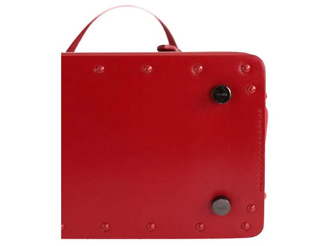 Alaïa Sac porté épaule Mina rouge - vue 5