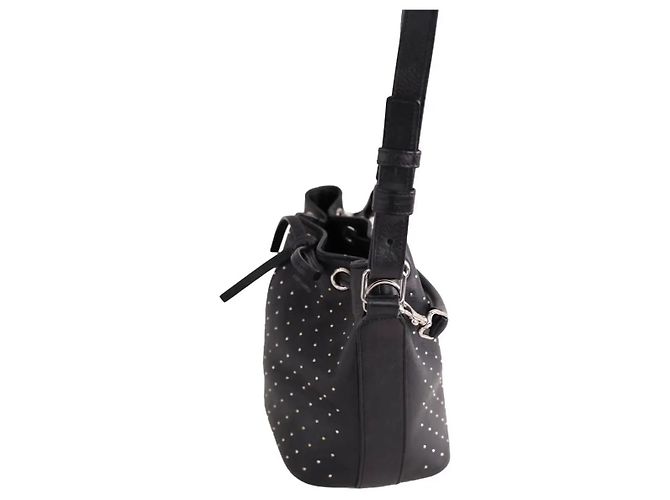 Autre Marque Borsa a tracolla Sac Seau Emmanuelle nera - vista 3