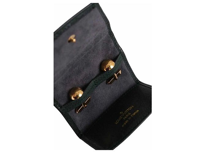 Abotoaduras Louis Vuitton banhadas a ouro - vista 6