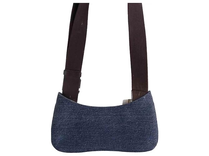 Jacquemus Borsa a tracolla Le Bisou blu - vista 3