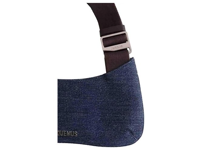 Jacquemus Borsa a tracolla Le Bisou blu - vista 4