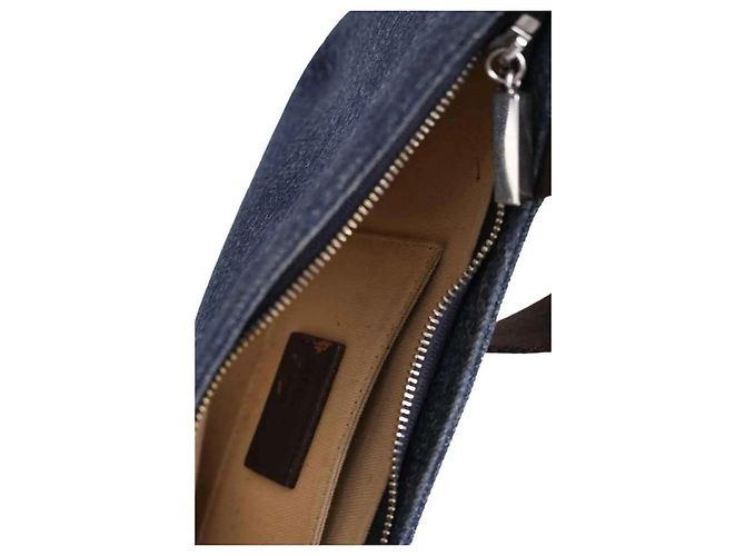 Jacquemus Borsa a tracolla Le Bisou blu - vista 5