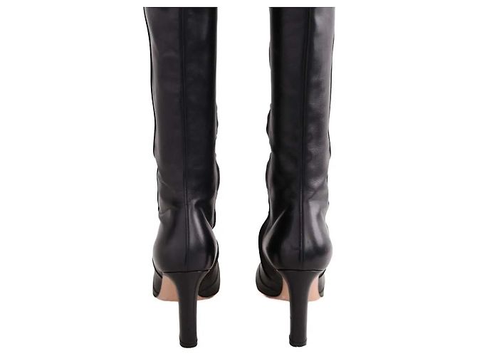 Stivali Gianvito Rossi in pelle nera - vista 2