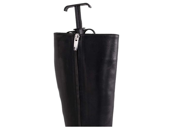 Stivali Gianvito Rossi in pelle nera - vista 4