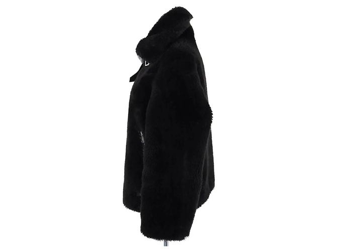 Abrigo negro de sintético The Kooples XS - vista 3