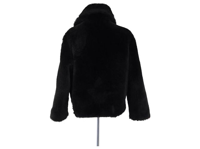 Abrigo negro de sintético The Kooples XS - vista 4