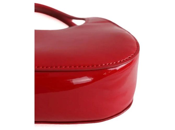 Mini bolso Coperni rojo de cuero - vista 4