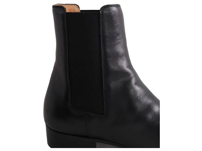 Botas Sandro de cuero negro talla 41 - vista 4