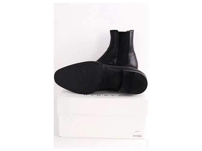 Botas Sandro de cuero negro talla 41 - vista 6