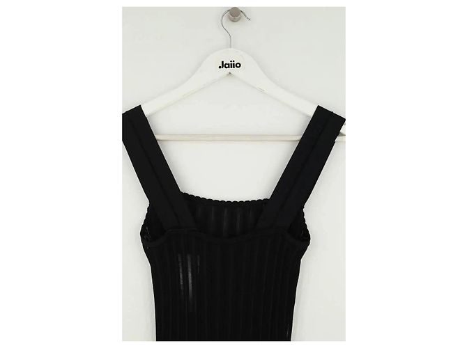 Vestido Alaïa preto em viscose - vista 4