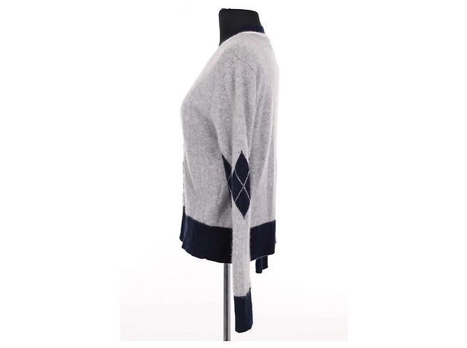 Autre Marque Cárdigan From Future de cashmere gris XS - vista 3