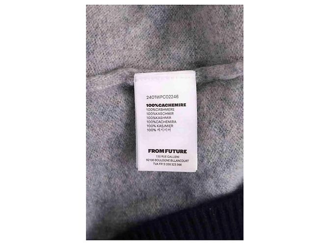 Autre Marque Cárdigan From Future de cashmere gris XS - vista 6