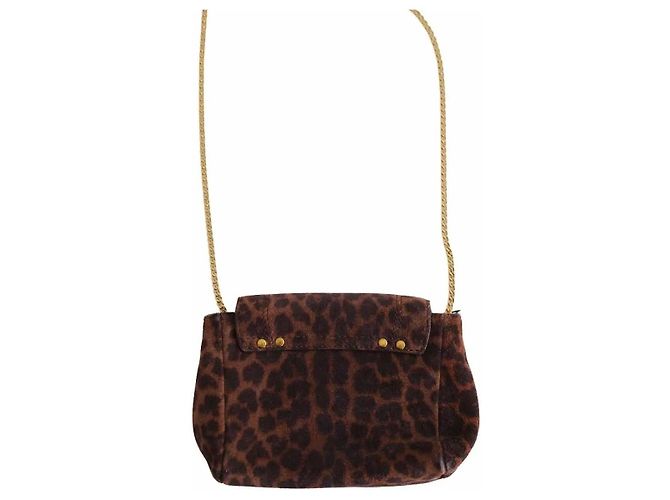 Jerome Dreyfuss Mini sac LULU S marron - vue 2