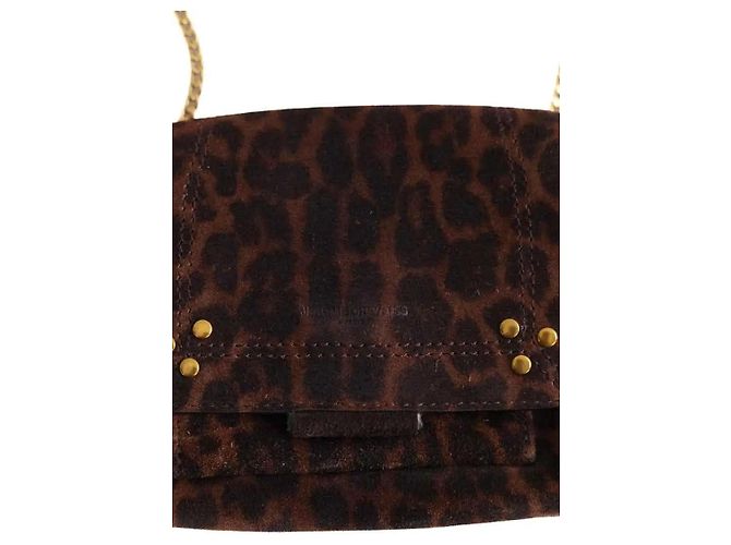 Jerome Dreyfuss Mini sac LULU S marron - vue 3